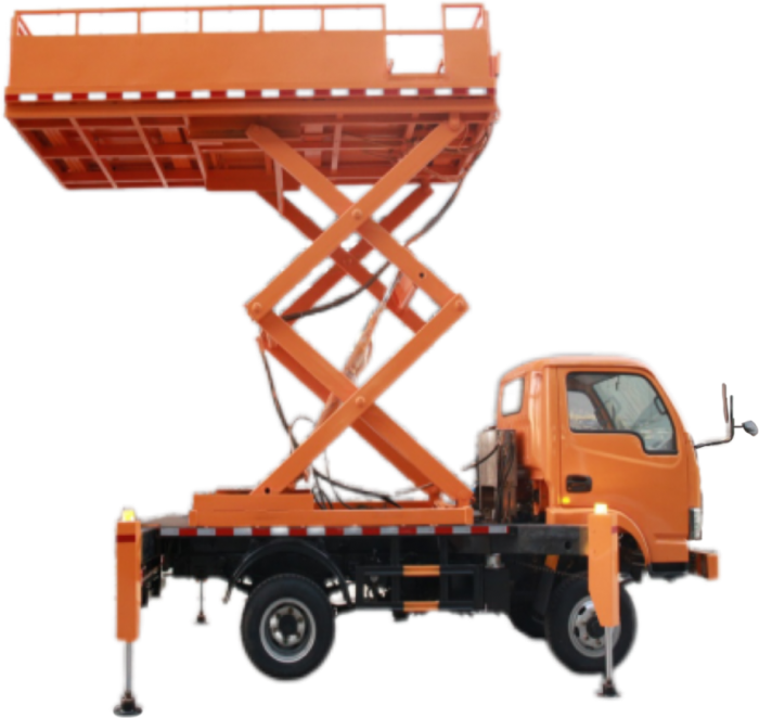 1噸地下升降平臺(tái)車